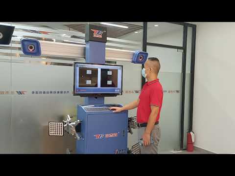 Machine d'alignement des roues de voiture des ventes directes 3D d'usine avec la mise à jour libre T288 pour le magasin de garage